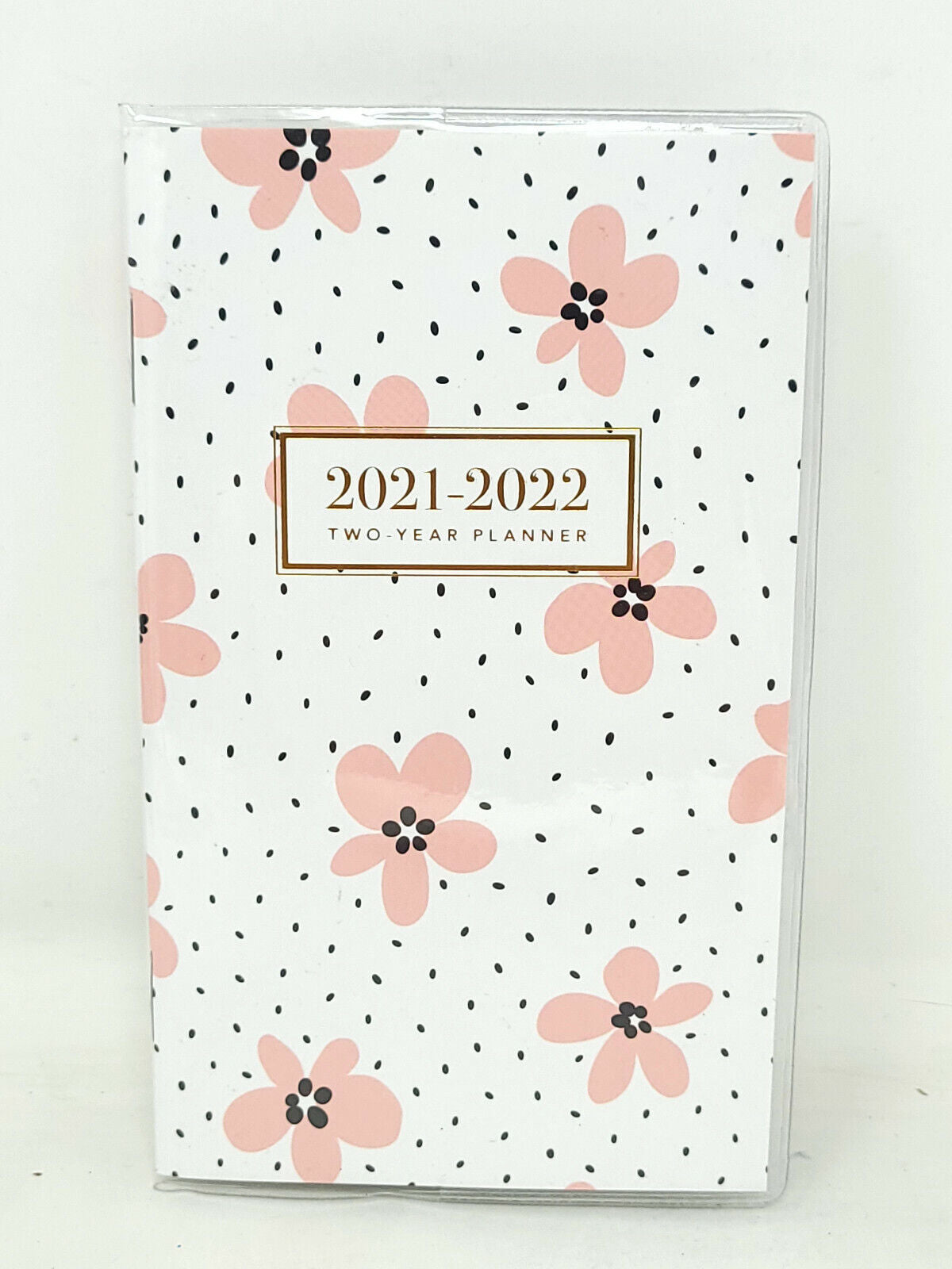 2021-2022 Pocket Planner Monthly Calendar "Oh So Chic" Flower  6.75x3.75" - NEW