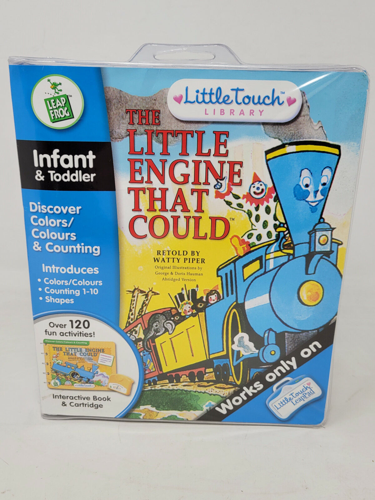 LeapPad LeapFrog The Little Engine That Could Little Touch Library 2004 - NEW