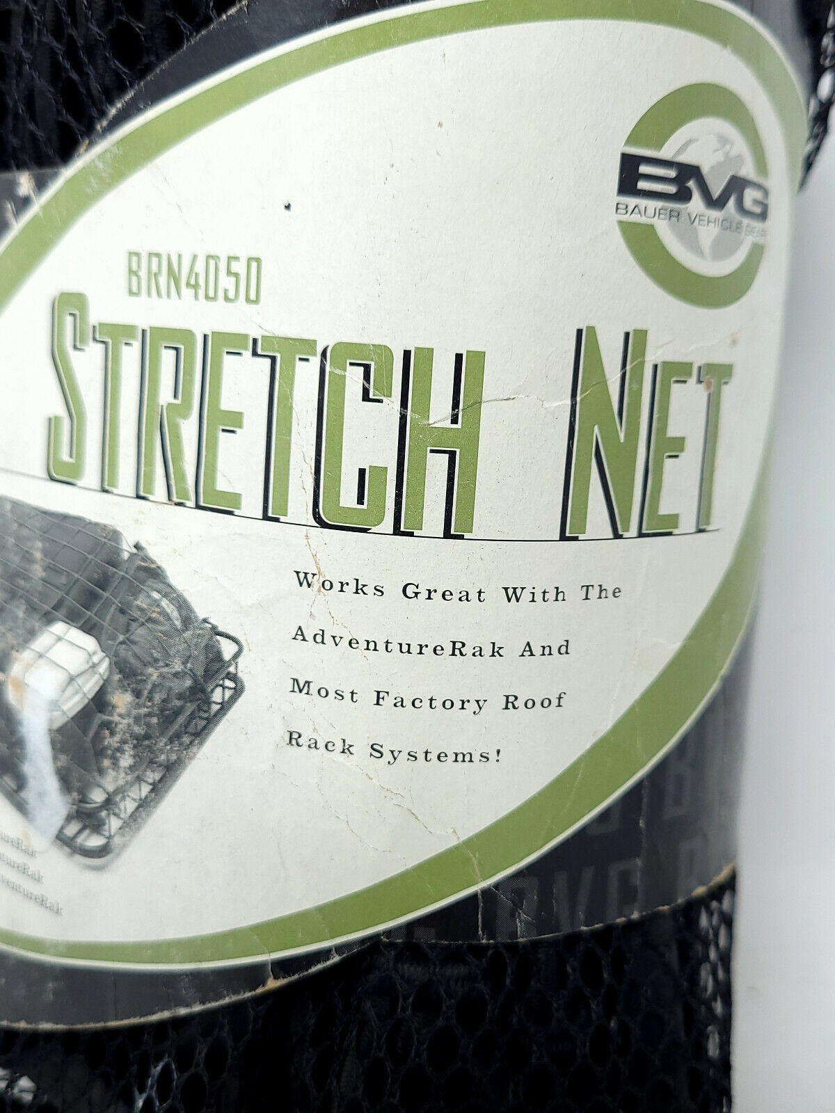 BVG BRN4050 Stretch Net - For Roof Rack Systems - New in packaging