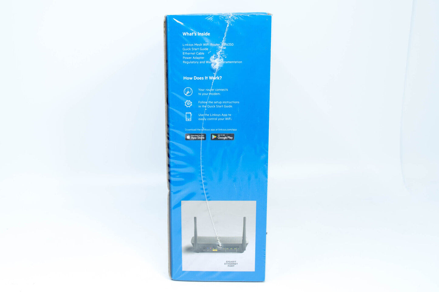 Linksys Max-Stream Dual-Band Mesh Wi-Fi 5 Router MR6350 AC1300 12+ Devices - NEW
