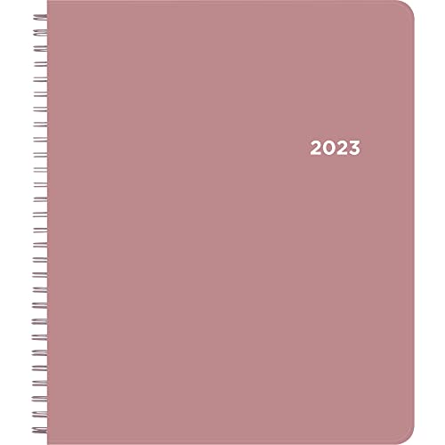 Blue Sky™ Monthly Perspective Planning Calendar, 8” x 10”, Solid Pink, January To December 2023, 139066