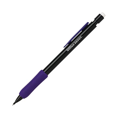 Office Depot Mechanical Pencils With Comfort Grip, 0.7 mm, Pack Of 12, OD83850