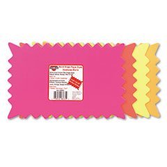 Consolidated Stamp Write-On “Do It Yourself” Sign, Die-Cut Paper, 10 x 6, Assorted Borders,36/Pack (COS098031) Category: Signs, Letters and Message Boards