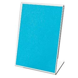 Deflecto Mini Tabletop Sign Holder, 2 1/8"H x 1 1/2"W x 1"D, Clear, Pack of 10
