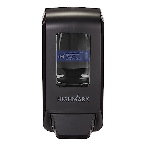 Highmark® Manual Soap & Sanitizer Dispenser, Black