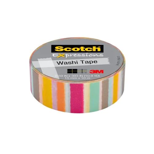 Scotch Expressions Washi Tape, 0.59 X 10.91