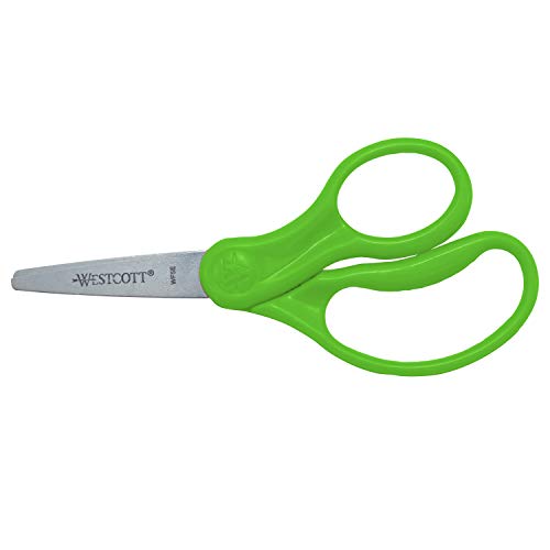 Westcott Kids Scissors, Pointed, 5-Inch, Color Varies (13131)