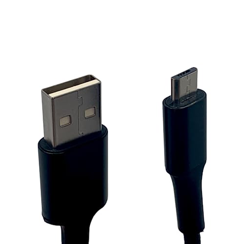 ATIVA USB Type-A to Micro USB Cable, 3', Black, 45849