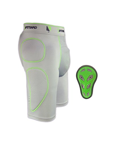 SafeTGard New Ultra Series Mens Sliding Short with Cage Cup in Neon!