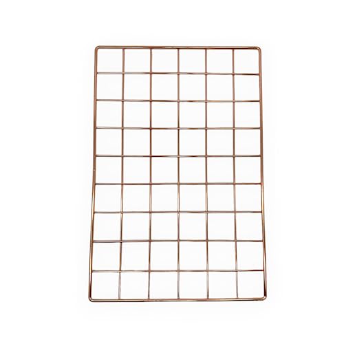 Realspace Rose Gold Wire Hanging Organizer System, Base Panel 18" x 12"