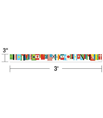 Carson Dellosa Straight Bulletin Board Border—Border for Bulletin Board Decorations, Desks, Locker Displays, Homeschool or Classroom Décor