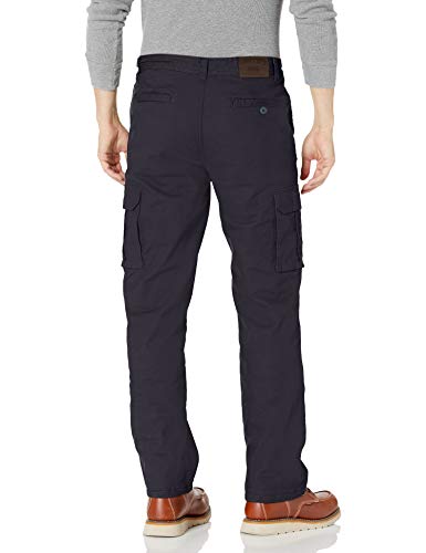 Smith's Workwear Men's Fleece Lined Cargo Canvas Pant