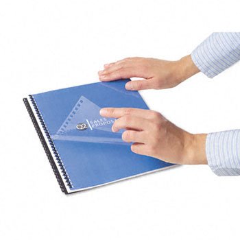 GBC ProClick Pre-Punched Cover COVER,PRCLCK,PNCH25/PK,CR 1855BL (Pack of 5)