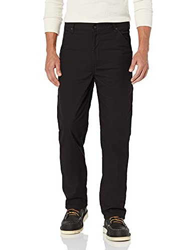 Smith's Workwear Men's Stretch Fleece-Lined Canvas Carpenter Pant