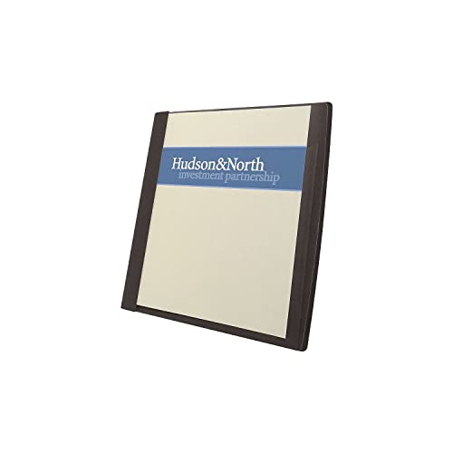 General Binding Co. 71120 Report Cover w/Pocket/Card Slot 50 Sht Cap LTR 5/PK BK