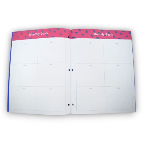 Office Depot® Brand Monthly Planner, 8-1/4" x 10-1/4", Simple Shapes, January To December 2023, OD23-SPR-090