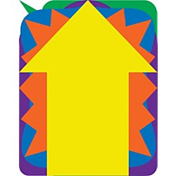 Royal Brites Poster Board Shapes, 11 x 14 Inches, Primary Colors, Set of 5