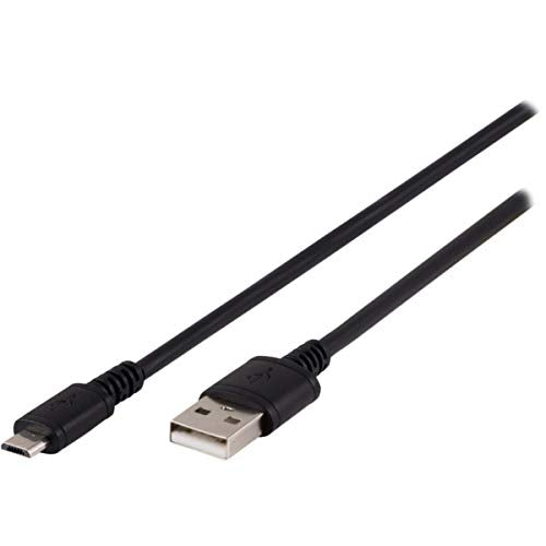 Ativa USB-A to Micro USB Charging Cable, 3’, Black, 27515