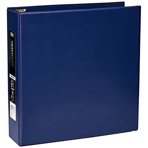 Avery Heavy-Duty Binder with 2-Inch One Touch EZD Ring, Navy Blue (79822)
