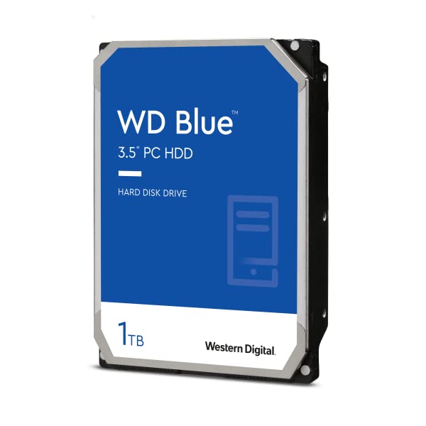 WD Mainstream 1TB Internal Hard Drive for Desktops, 64MB Cache, SATA/600