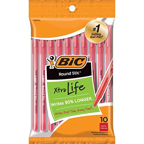 BIC Xtra-Strong Thick Lead Mechanical Pencil, With Colorful Barrel Thick Point (0.9mm), 24-Count Pack, Mechanical Pencils With Erasers (Packaging May Vary)