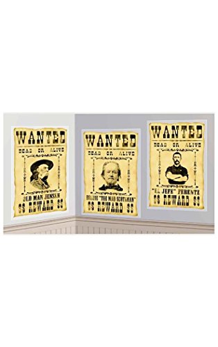 Amscan - Wanted Posters Add-Ons - Standard