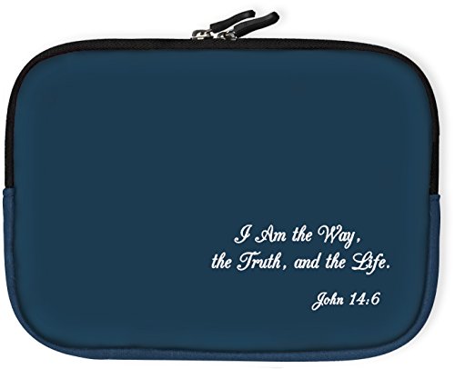 AngelStar John 14:6 Small Blue Church Case, 8-1/2 Inches Wide