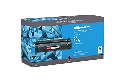 OfficeMax Remanufactured Black Toner Cartridge Replacement For HP13A