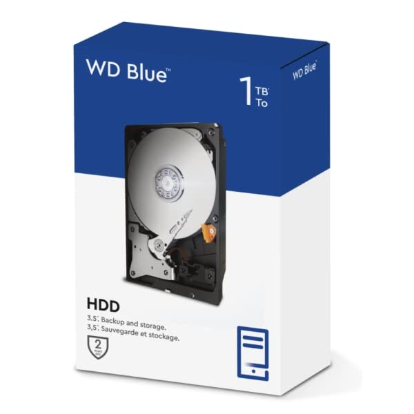 WD Mainstream 1TB Internal Hard Drive for Desktops, 64MB Cache, SATA/600