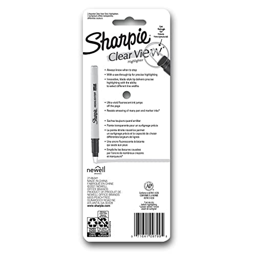 Sharpie Clear View Highlighter Stick