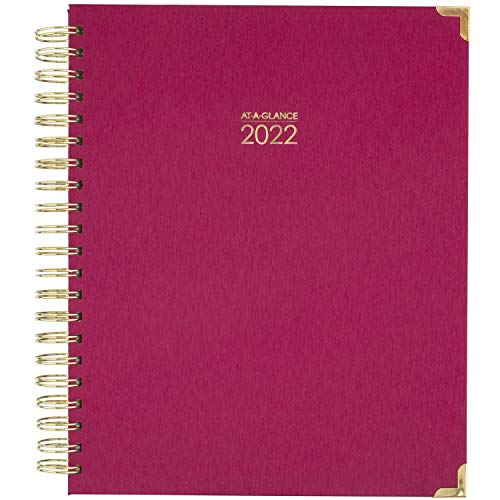 2022 Weekly & Monthly Planner by AT-A-GLANCE, 8-1/2" x 11", Large, Hardcover