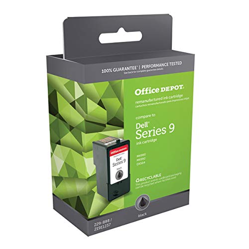 Office Depot® - Remanufactured Ink Cartridge - Dell® Mk992 / Mk990 Remanufactured Black Ink Cartridge - Black