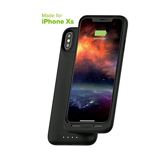 mophie Juice Pack Air - MFI Certified - Wireless Charging - Protective Battery Pack Case for Apple iPhone Xs/X