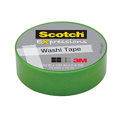 Scotch Expressions Washi Tape, 0.59 X 10.91