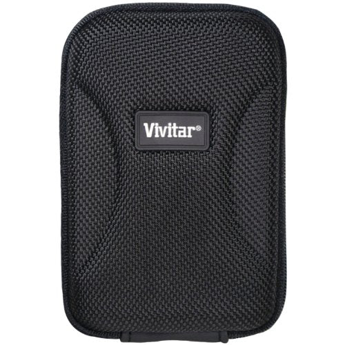 Vivitar HSC4 Hard Shell Carrying Case for Cameras - Medium (Black)