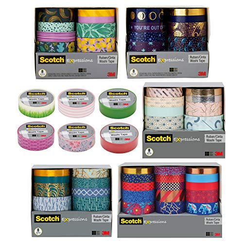 Scotch Expressions Washi Tape, 0.59 X 10.91