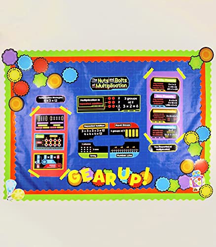 The Nuts and Bolts of Multiplication Mini Bulletin Board Set