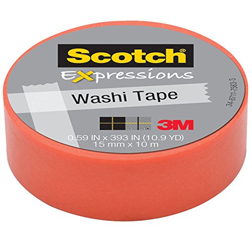 3M Washi Tape PST Pnk .59INX393IN, MTC314-PNK2