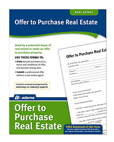 Adams Offer To Purchase Real Estate, Forms and Instructions (LF290)