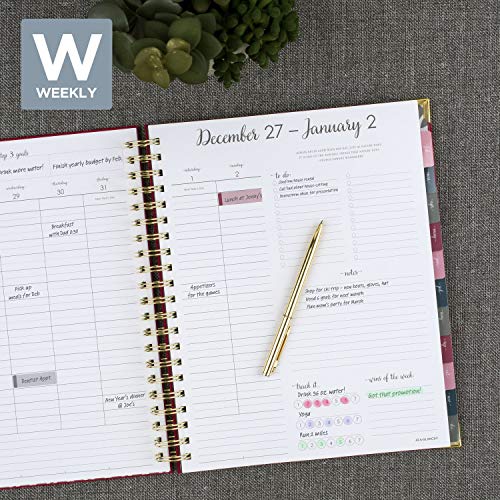 2022 Weekly & Monthly Planner by AT-A-GLANCE, 8-1/2" x 11", Large, Hardcover