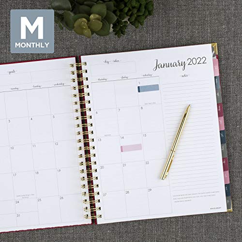 2022 Weekly & Monthly Planner by AT-A-GLANCE, 8-1/2" x 11", Large, Hardcover