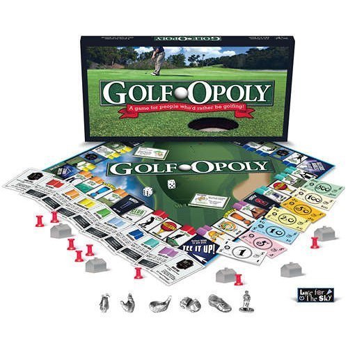 Golfopoly Board Game by Late For The Sky Production Company