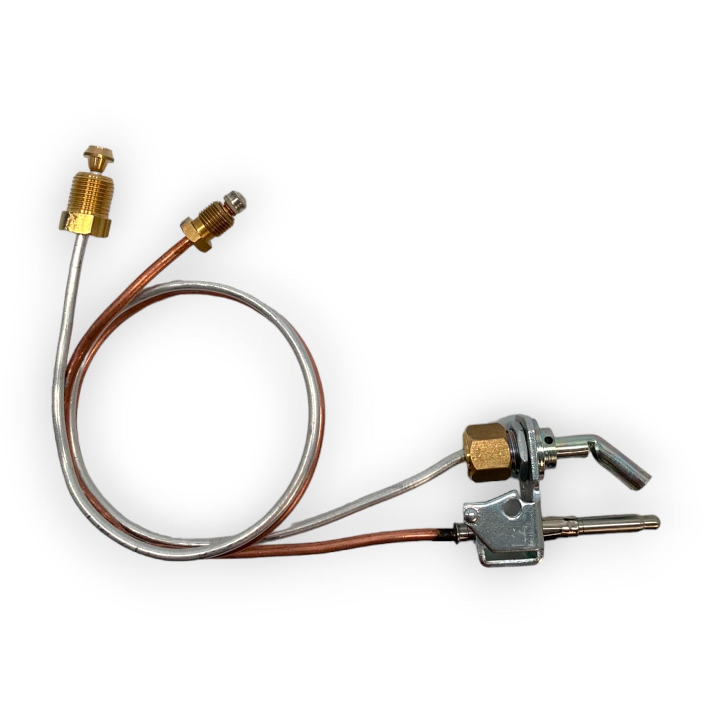 Universal Compatibility 16-Inch RV Water Heater Assembly - Thermocouple Pilot Burner - Perfect for AO Smith, Rheem, Bradford White, Suburban, and More