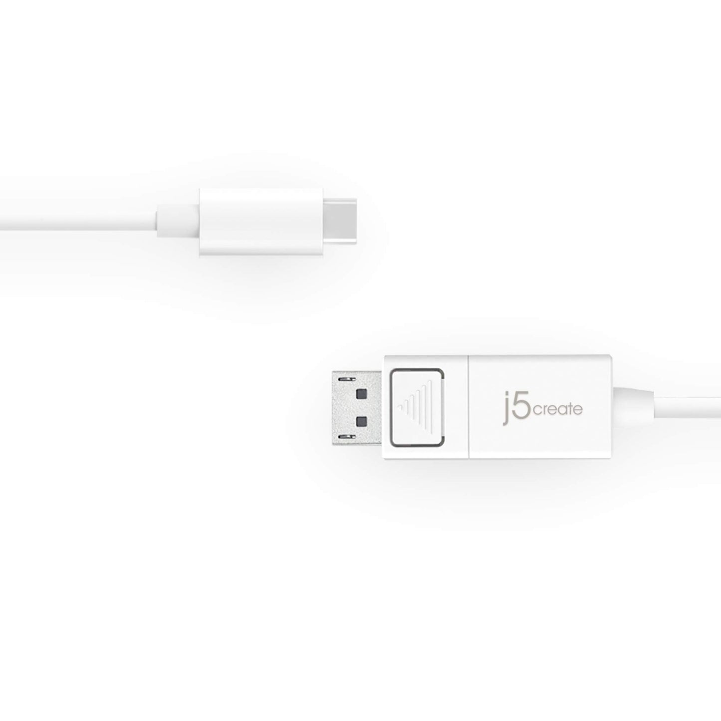 J5 Create 4' USB Type-C Male to 4K DisplayPort Male Cable