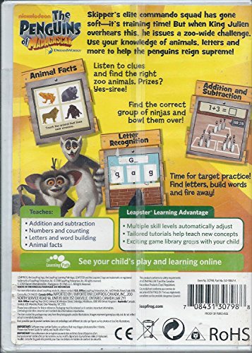 LeapFrog Leapster Learning Game: Penguins of Madagascar