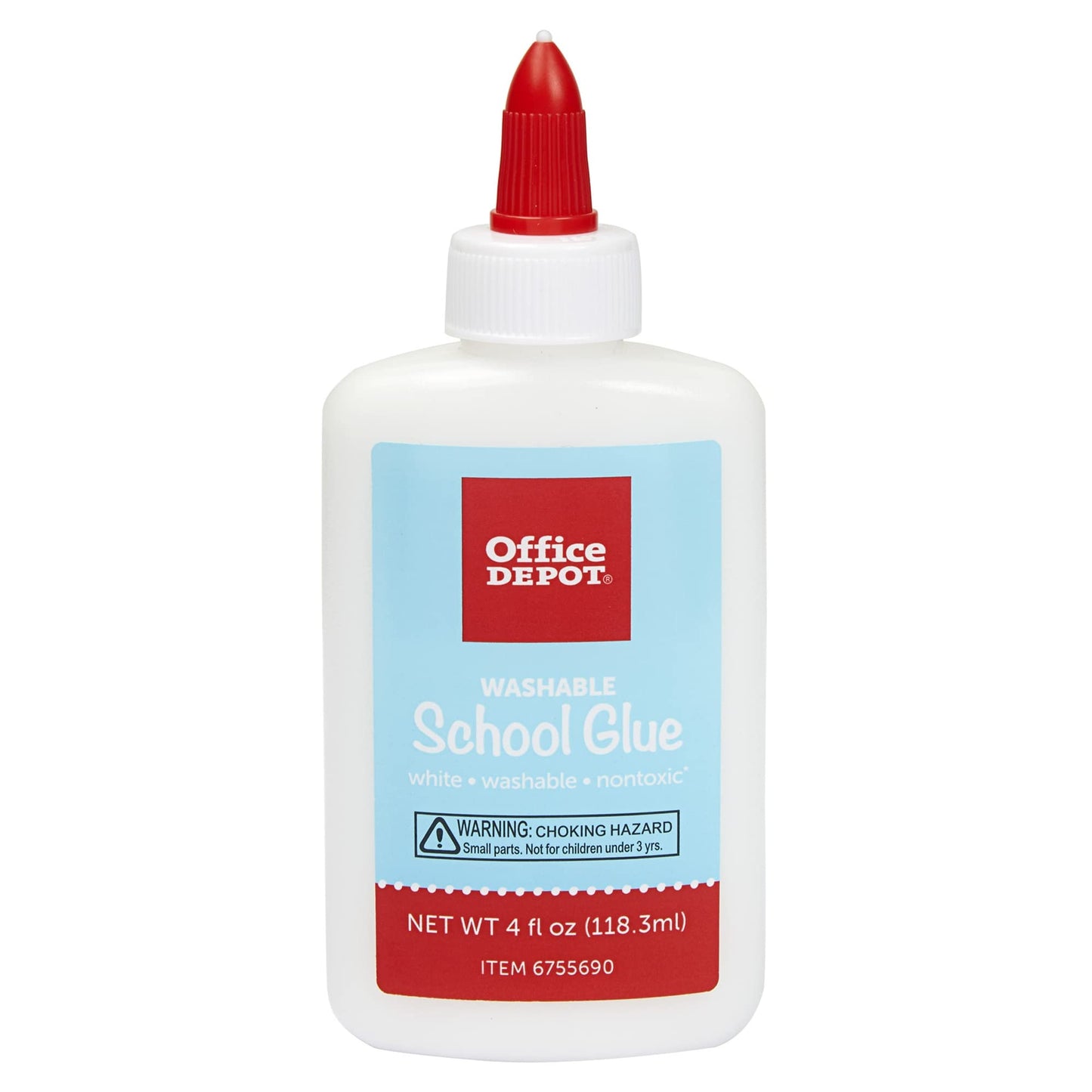 Office Depot® Brand School Glue, 4 Oz, White