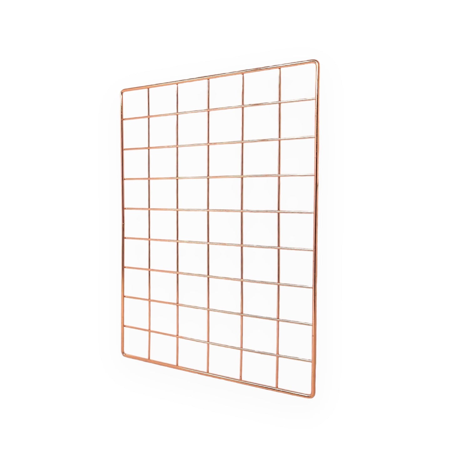 Realspace Rose Gold Wire Hanging Organizer System, Base Panel 18" x 12"