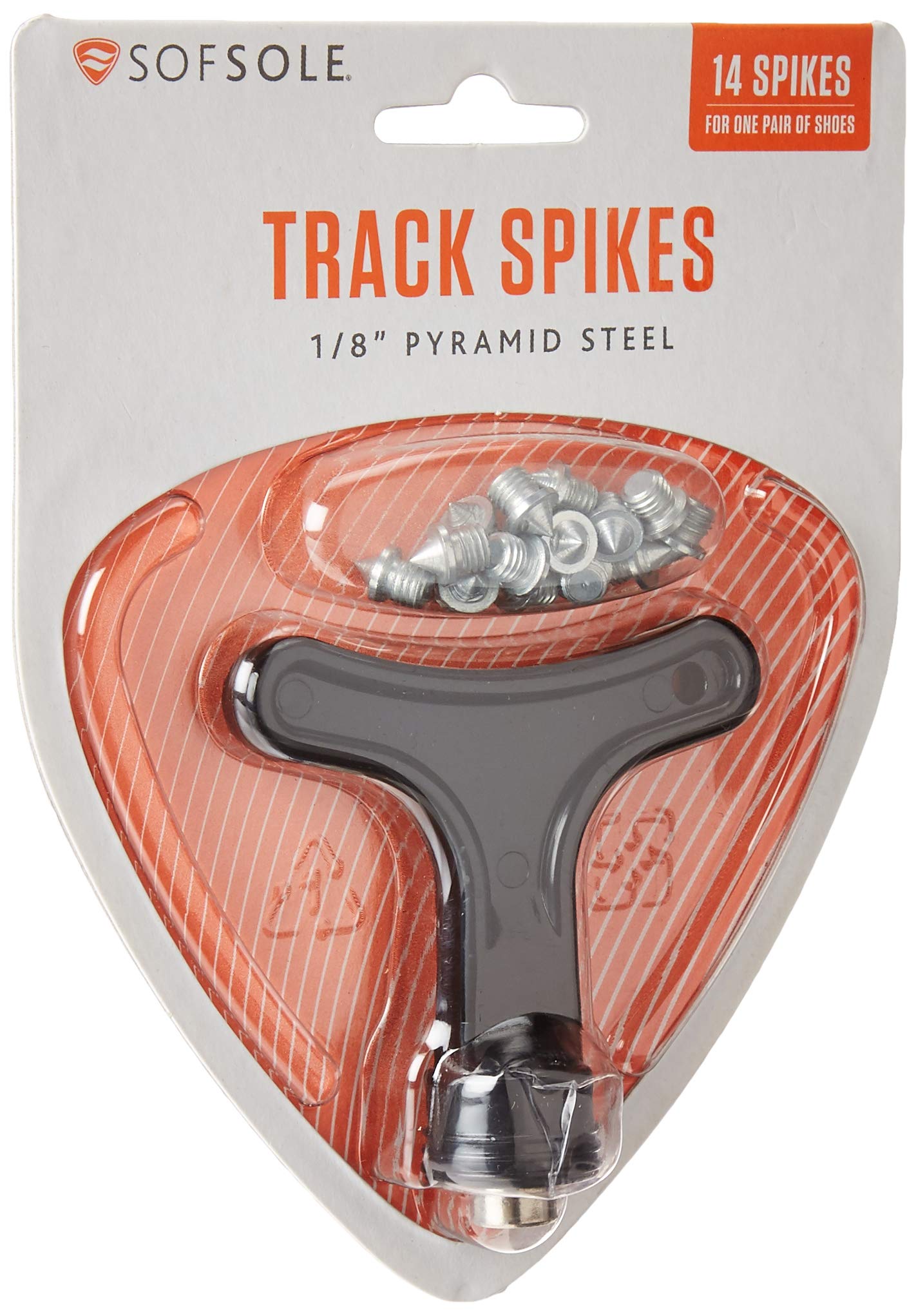 SOFSOL Track Cleats / Track Spikes (Pyramid, 3/16 Inch)