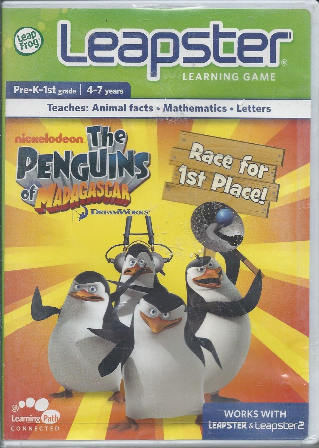 LeapFrog Leapster Learning Game: Penguins of Madagascar